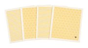 Swedish Dishcloths - Honey Comb in Yellow