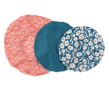 Bowl Cover Set of 3 - In Wynn, Blue and Bell