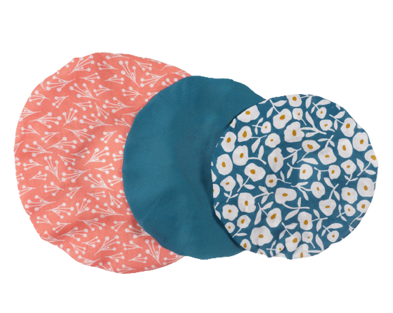 Bowl Cover Set of 3 - In Wynn, Blue and Bell