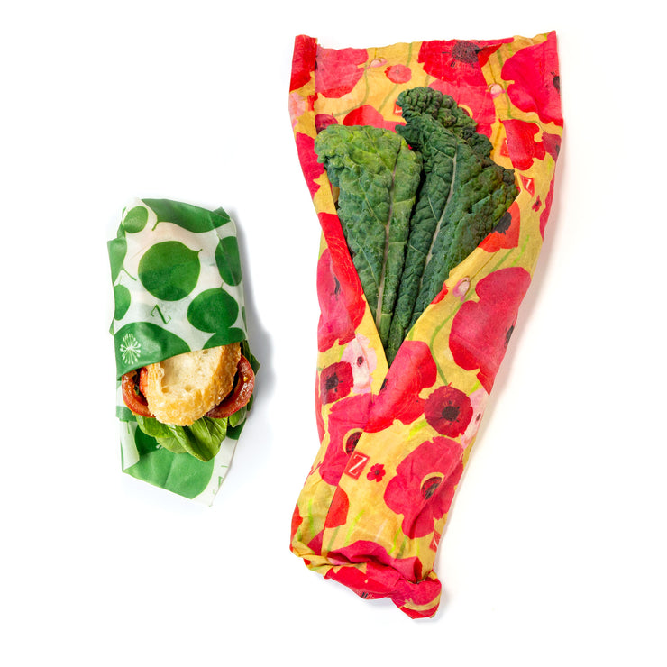 2-Pack Beeswax Wraps